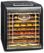 Klarstein Fruit Jerkyu Plus 9, aszalógép, 600-700 W, 35-70 °C, időzítő, 9 emelet