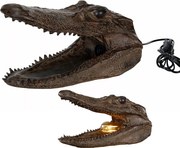 Krokodil asztali dekorációs lámpa hálószoba nappaliba