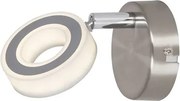 Beltéri led fali lámpa 4,5w 400lm 4000k króm/szatin króm zora