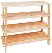 Natúr színű cipőtartó – Premier Housewares