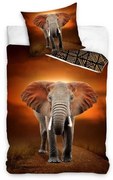 Elefánt Sunset ágyneműhuzat 140×200cm, 70×90 cm