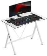 Gamer asztal íróasztal fehér