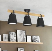 Eglo 43635 - Felületre szerelhető csillár BOYLE 3xE27/10W/230V