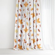 Goldea pamut drapéria - őszi levelek 240x150 cm