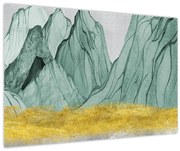 Kép - Smaragdhegység N⁰1 (90x60 cm)