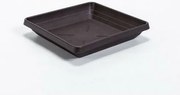 Plastia Lotos virágtartó alátét 60 x 60, csokoládé