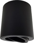 Falra Szerelhető Lámpatest GU10 Led Cső Fekete