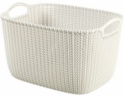 Curver Knit tároló kosár 19 L, krémszínű , 19 l