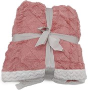 Bárány takaró Island rózsaszín, 150 x 200 cm