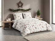 Renforcé pamut ágynemű ROXY NOEL világoszöld Ágyneműhuzat mérete: 80 x 80 cm | 135 x 200 cm