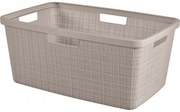 Curver Tiszta ruhákhoz való kosár Jute 46 l, taupe