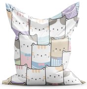 Classic babzsák színes kiscicák - gyerek, színes