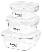 Lamart LT6012 Air üvegedény készlet, 3 db