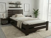 PARIS magasított ágy 90x200 cm, diófa Ágyrács: Lamellás ágyrács, Matrac: Deluxe 10 cm matrac