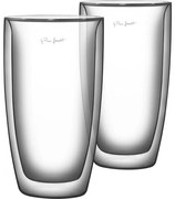 Lamart LT9011 pohárkészlet Café Latte Vaso, 380ml, 2 db