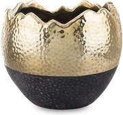 Virágtartó fedél húsvét arany fekete héj