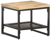 tömör mangófa kisasztal 40 x 40 x 35 cm