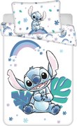 Disney Lilo és Stitch, A csillagkutya Rainbow gyerek, ovis ágyneműhuzat 100×135 cm, 40×60 cm
