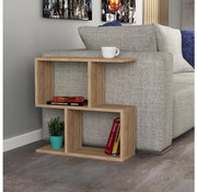 MANIA 60x60 cm barna dohányzóasztal