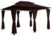 Deuba Kerti pavilon Topas 4x3 m - barna