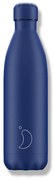 Chilly's Bottles termosz – teljesen kék – matt, 750 ml, Original kiadás