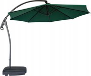 Houseland Vortexa kerti napernyő, 300 cm, sötétzöld