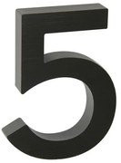 "5" házszámú, RN.100LV, szálcsiszolt, fekete