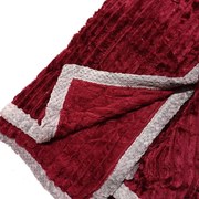 Meleg takaró Homa KERNA  BURGUNDY