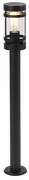 Modern kültéri lámpa fekete 80 cm IP44 - Gleam