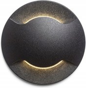 Rendl Kick II süllyesztett Led irányfény fekete 1W IP54 3000K