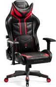 Gamer szék műbőr Normal Size, fekete-piros: Diablo X-Ray 2.0