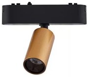 Eurolamp, Mágneses sínre szerelhető Ultra Slim lámpa fekete/bronz, 5W, 40V, 3CCT