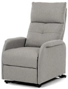 Elektromos vezérlésű krém szövet dönthető fotel. TV-5482 CRM2