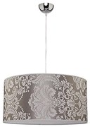 Duolla - Csillár zsinóron ALTO 1xE27/40W/230V átm. 45 cm ezüst