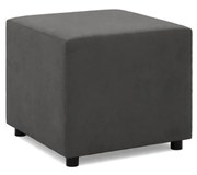 Zeus puff, szövet anyag, 50x50, szürke