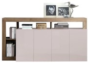 Komód LENOR kasmír/tölgy