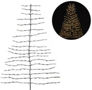 LED fali karácsonyfa ZIGGY, barna - különböző méretekben Méret: XS