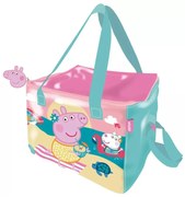 Peppa malac Beach thermo uzsonnás táska, hűtőtáska 22,5 cm
