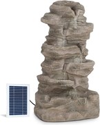 Blumfeldt Stonehenge XL, napelemes szökőkút, LED világítás, polyresin, lítium-ion akkumulátor