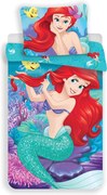 Disney Hercegnők, Ariel ágyneműhuzat 140×200cm, 70×90 cm