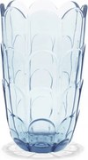 Holmegaard Lily Üveg Virágváza 19 cm Kék