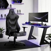 Gamer Forgószék Fekete Színben. APEX