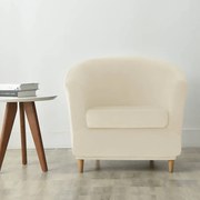 KlubFotel-Huzat (bársonyos, bézs)