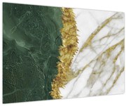 Kép - Zöld márvány N⁰1 (90x60 cm)