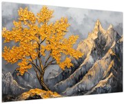 Kép – Arany fa a hegyekben (90x60 cm)