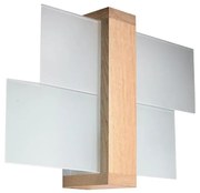 Sollux SL.0077 - Fali lámpa FENIKS 1 1xE27/60W/230V natúr fa