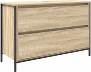 vidaXL sonoma tölgy fürdőszobai mosdószekrény fiókokkal 90x34,5x60 cm