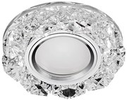 71094 - CRYSTAL FIX mennyezeti lámpa 1xGU10/50W+LED/3W