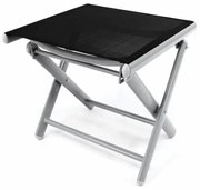 Kerti szék sámli GARTHEN - fekete