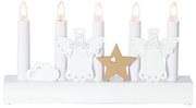 Eglo 410406 - Karácsonyi gyertyatartó JULIA 5xE10/3W/230V